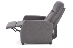 Fotel rozkładany recliner Dativo szary