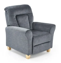 Fotel rozkładany recliner Darb szary