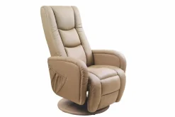 Fotel rozkładany recliner Gurt z funkcją masażu