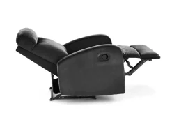 Fotel rozkładany Veral welwet czarny