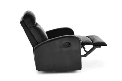 Fotel rozkładany Veral welwet czarny