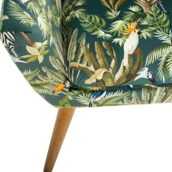 Fotel Sango Jungle zielony