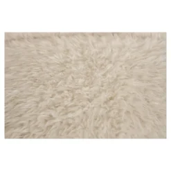 Fotel Setubal biały furry