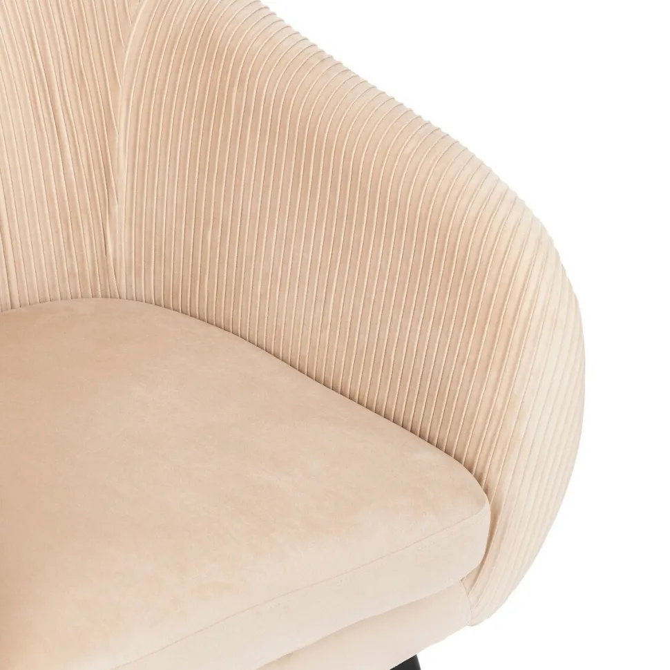 Fotel Solaro sztruks beżowy