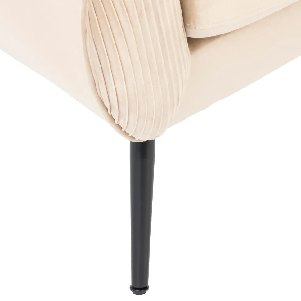 Fotel Solaro sztruks beżowy