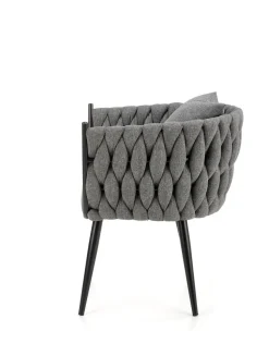 Fotel Tresse szary