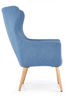 Fotel wypoczynkowy Damar niebieski