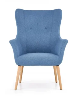 Fotel wypoczynkowy Damar niebieski