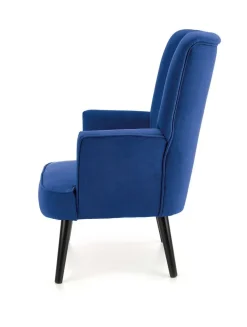 Fotel wypoczynkowy Darli granatowy