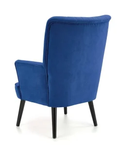 Fotel wypoczynkowy Darli granatowy