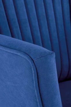 Fotel wypoczynkowy Darli granatowy