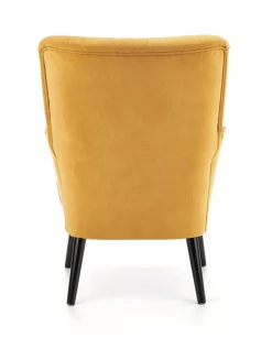 Fotel wypoczynkowy Darli żółty