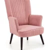 Fotel wypoczynkowy Darli różowy