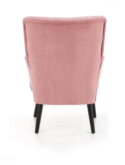 Fotel wypoczynkowy Darli różowy
