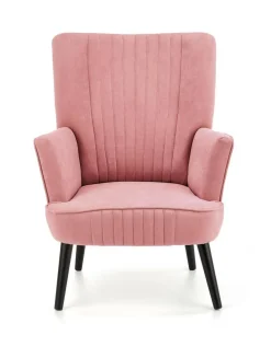 Fotel wypoczynkowy Darli różowy