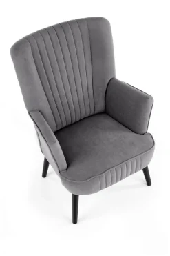 Fotel wypoczynkowy Darli szary