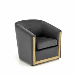 Fotel wypoczynkowy Dasman szary