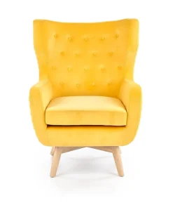 Fotel wypoczynkowy Farys żółty