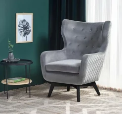 Fotel wypoczynkowy Farys szary