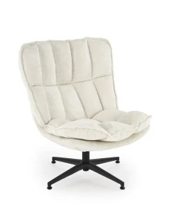 Fotel wypoczynkowy Florens kremowy