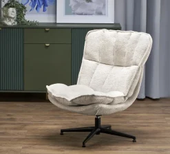 Fotel wypoczynkowy Florens kremowy