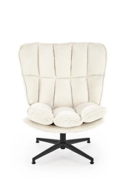 Fotel wypoczynkowy Florens kremowy