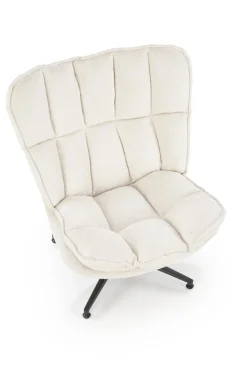 Fotel wypoczynkowy Florens kremowy