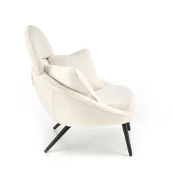 Fotel wypoczynkowy Gloris kremowy