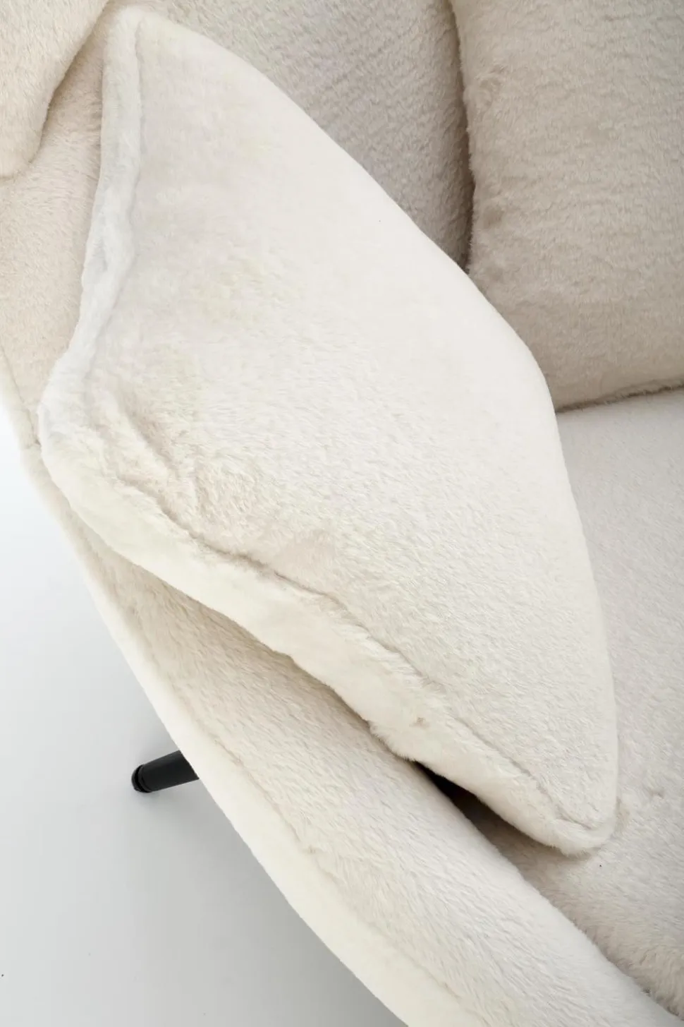 Fotel wypoczynkowy Gloris kremowy