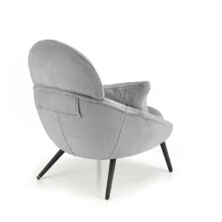 Fotel wypoczynkowy Gloris szary