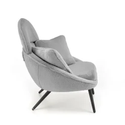 Fotel wypoczynkowy Gloris szary