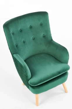 Fotel wypoczynkowy Idris zielony