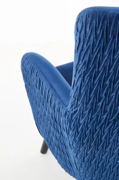 Fotel wypoczynkowy Idris granatowy