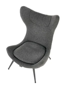 Fotel wypoczynkowy Latina antracytowy