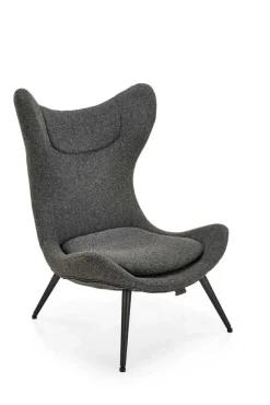 Fotel wypoczynkowy Latina antracytowy