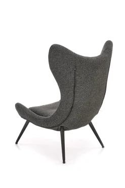 Fotel wypoczynkowy Latina antracytowy