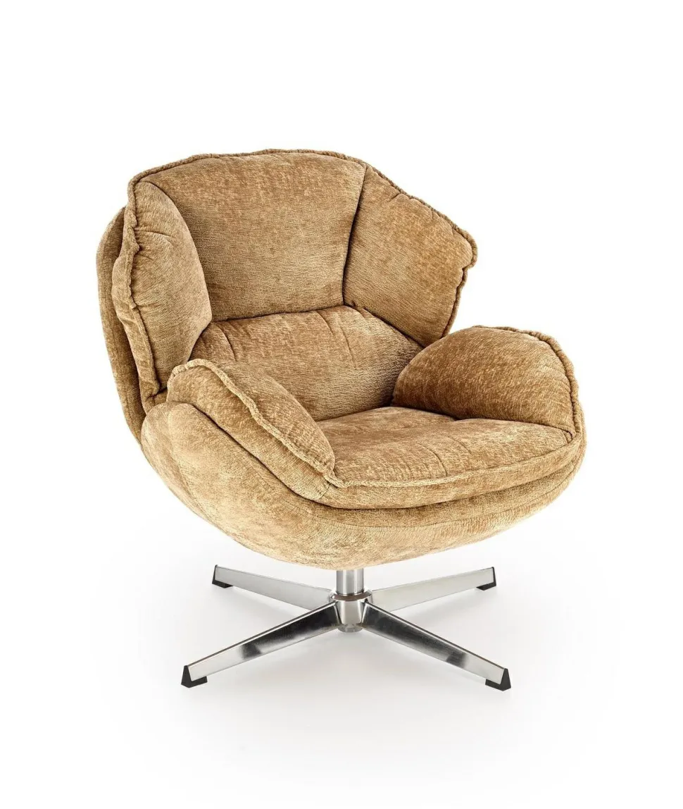 Fotel wypoczynkowy Offred musztardowy