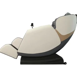 Fotel wypoczynkowy Taya z funkcją masażu i podgrzewania kremowy