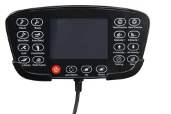 Fotel wypoczynkowy Taya z funkcją masażu i podgrzewania kremowy