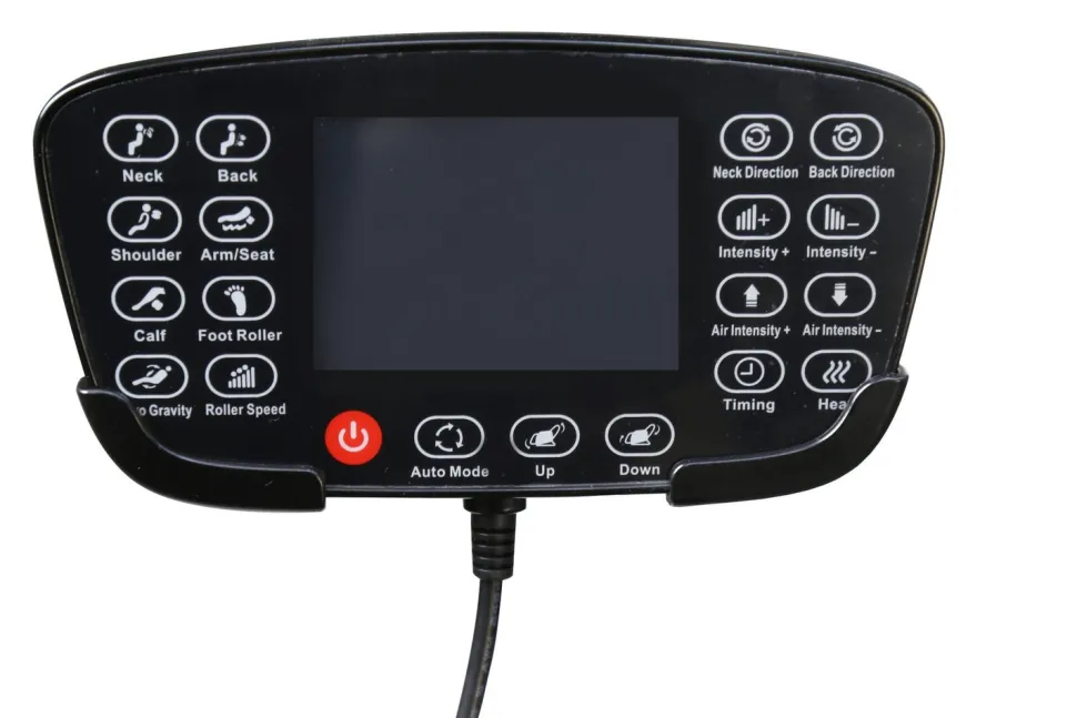 Fotel wypoczynkowy Taya z funkcją masażu i podgrzewania kremowy