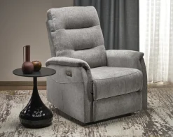 Fotel wypoczynkowy Tiala popielaty