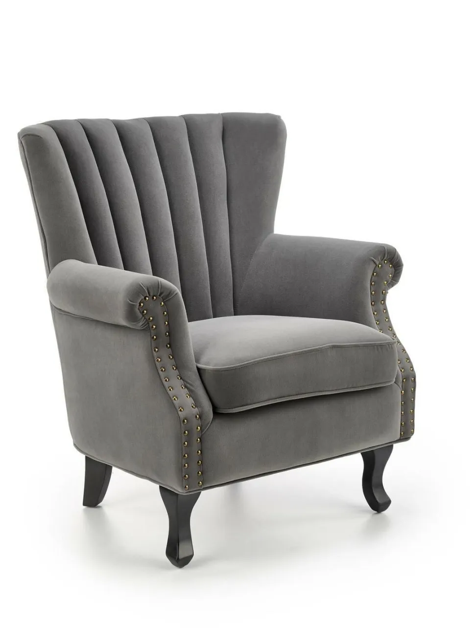 Fotel wypoczynkowy Vader szary