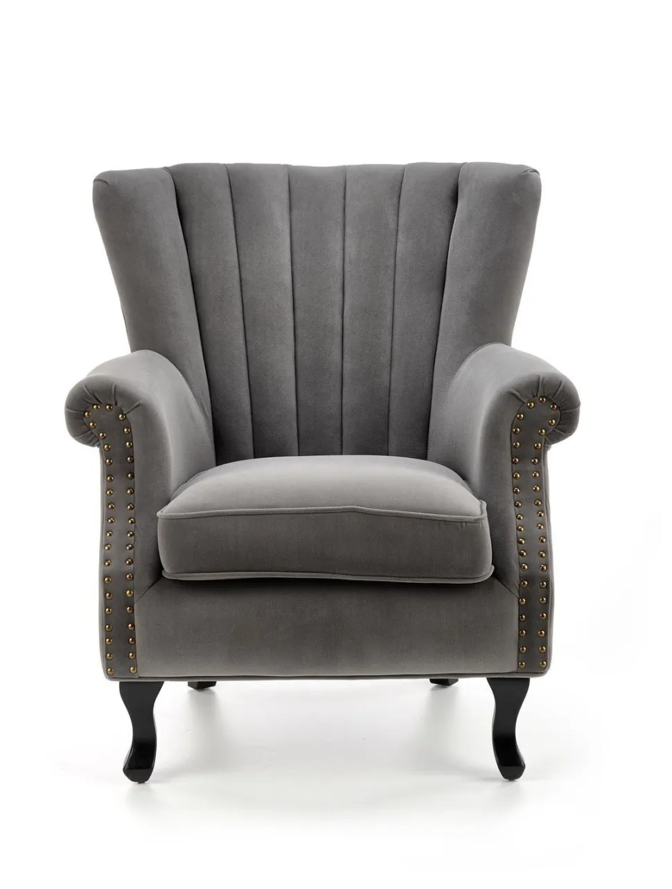 Fotel wypoczynkowy Vader szary