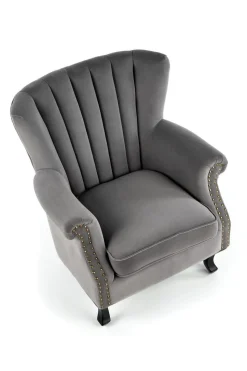 Fotel wypoczynkowy Vader szary