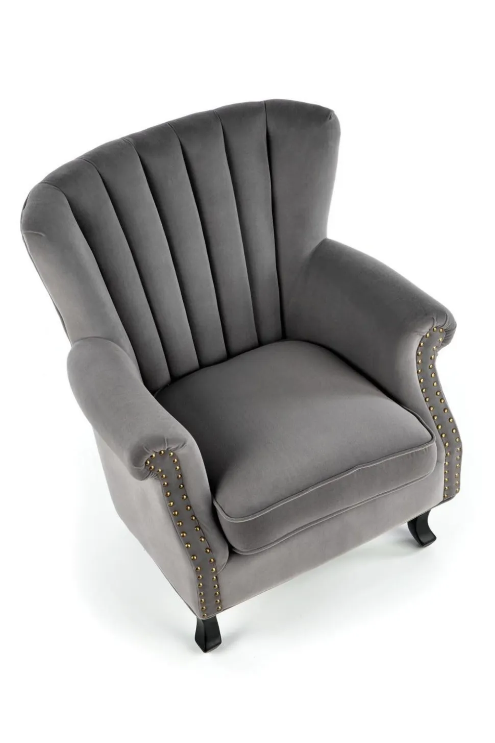 Fotel wypoczynkowy Vader szary