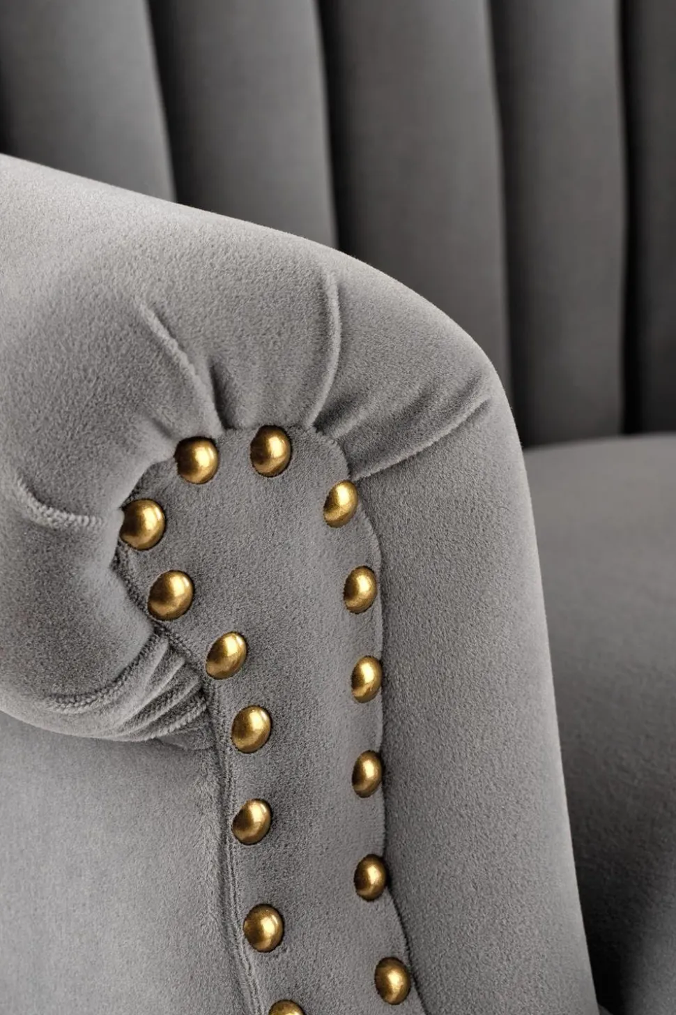 Fotel wypoczynkowy Vader szary