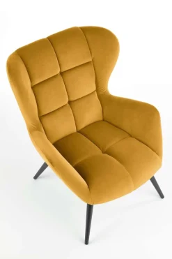 Fotel wypoczynkowy Vadis żółty