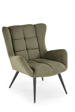 Fotel wypoczynkowy Wallace oliwkowy