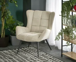 Fotel wypoczynkowy Wallace beżowy