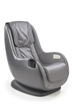 Fotel z funkcją masażu Daromir szary